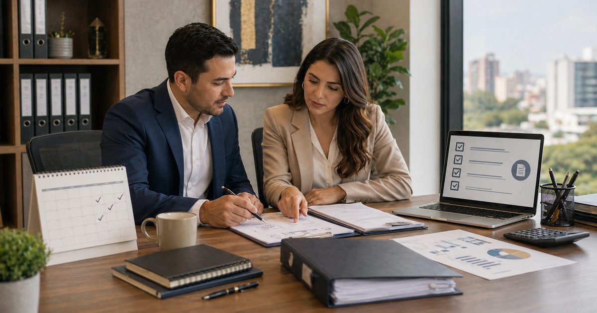 Checklist legal mensual para pymes en Colombia