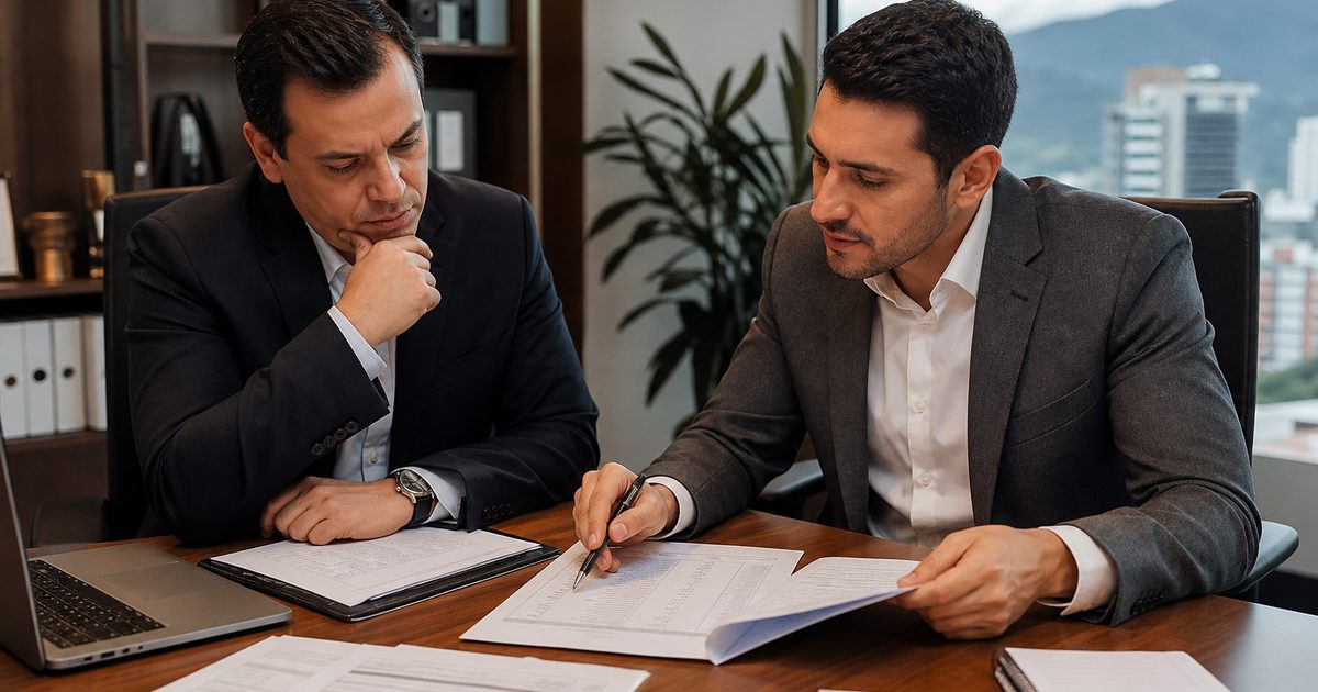 Cláusula de corte contable y entrega de soportes al cambiar de contador externo en Colombia